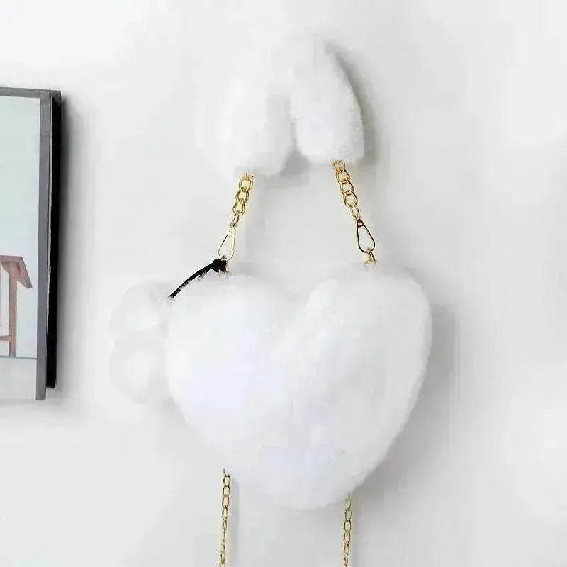 Sacs d'amour Sac à main en peluche douce pour femmes Fête de la Saint-Valentin - EX-STOCK Canada