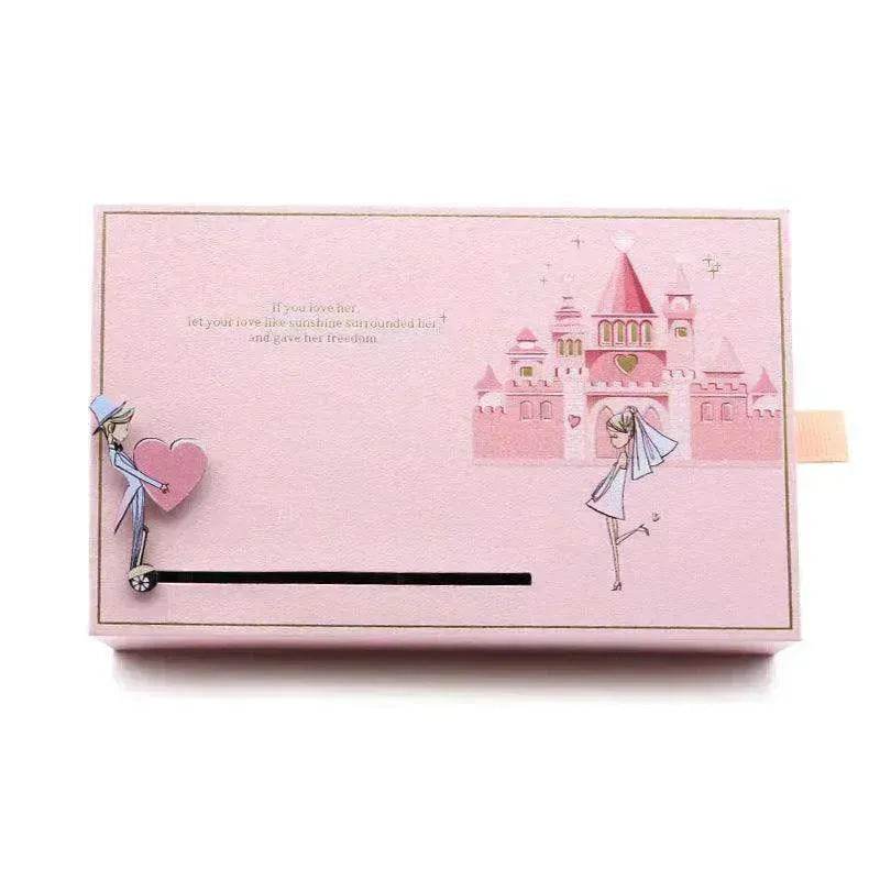 Love Castle Jewelry Ring & Necklace Box - EX-STOCK Canada