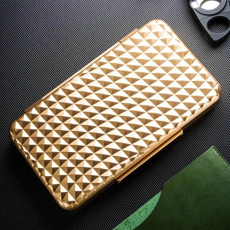 Coffret à cigares de voyage en aluminium de luxe pour aviation EX-STOCK Canada