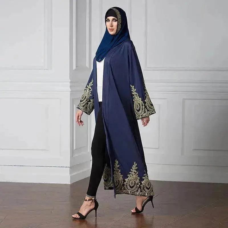 عباية فاخرة على الطراز العتيق جاكيت كيمونو للنساء العربيات في تركيا والشرق الأوسط - EX-STOCK Canada
