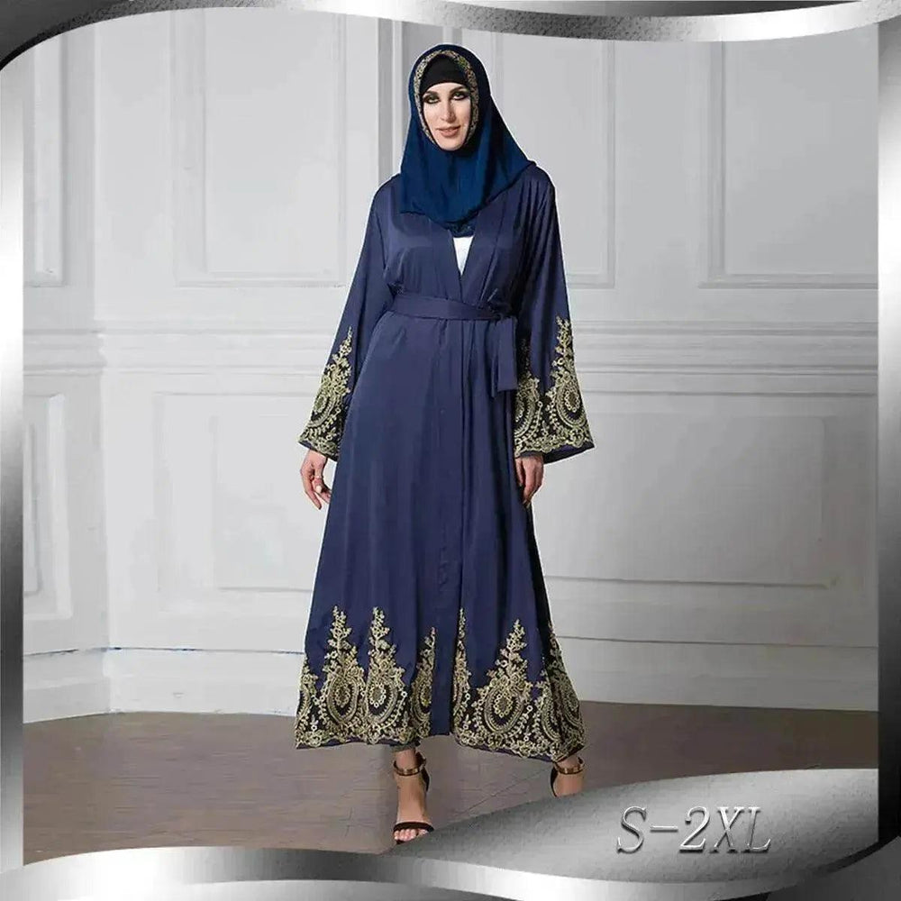 عباية فاخرة على الطراز العتيق جاكيت كيمونو للنساء العربيات في تركيا والشرق الأوسط - EX-STOCK Canada