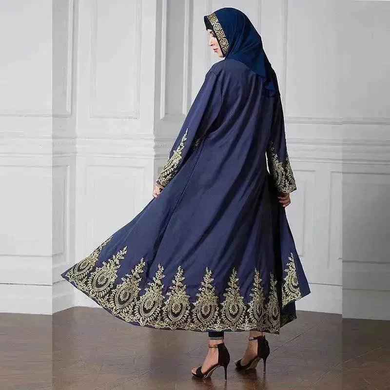 عباية فاخرة على الطراز العتيق جاكيت كيمونو للنساء العربيات في تركيا والشرق الأوسط - EX-STOCK Canada