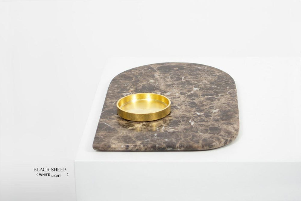 Dark Emperador Marble Serving Tray EX-STOCK Canada