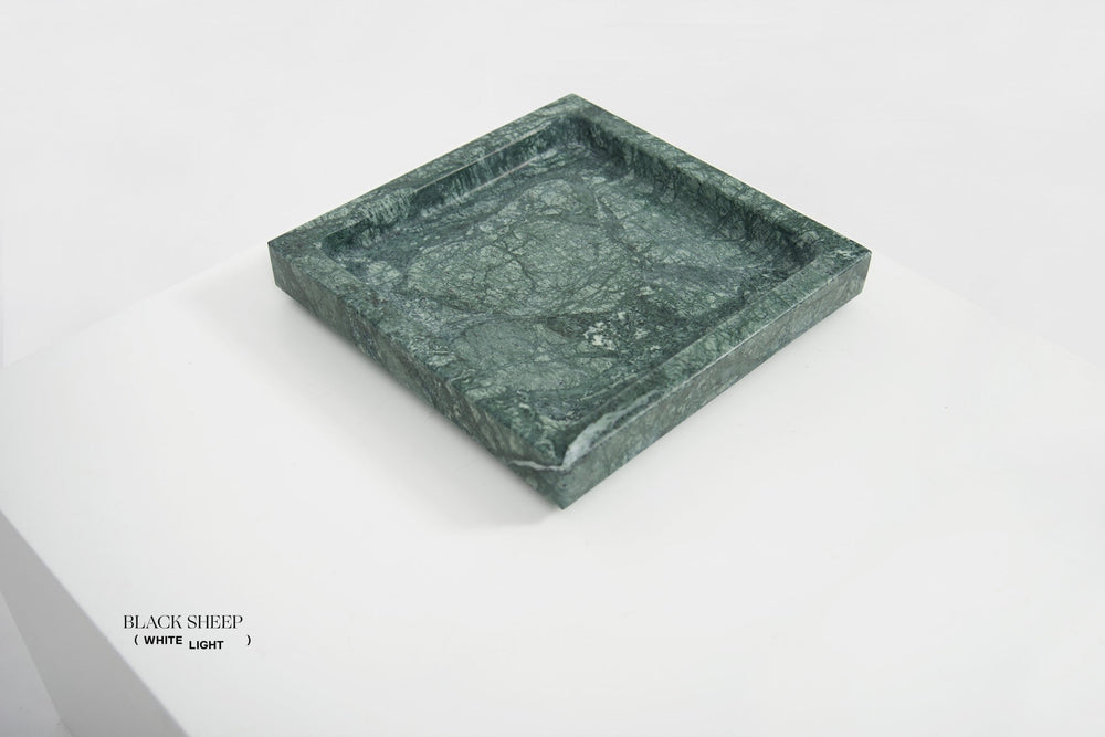 Empress Green Marble Square Tray EX-STOCK Canada