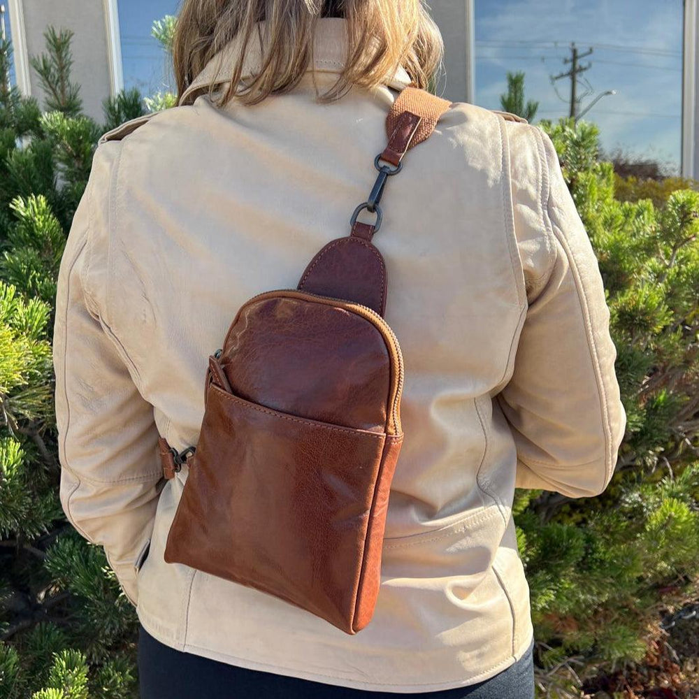 MET Andora Leather Chest Front Bag & Backpack | EX-STOCK Canada