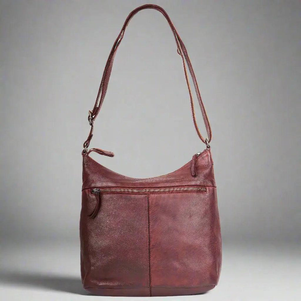 MET Floral Stitch Leather Tote with Adjustable Strap EX-STOCK Canada