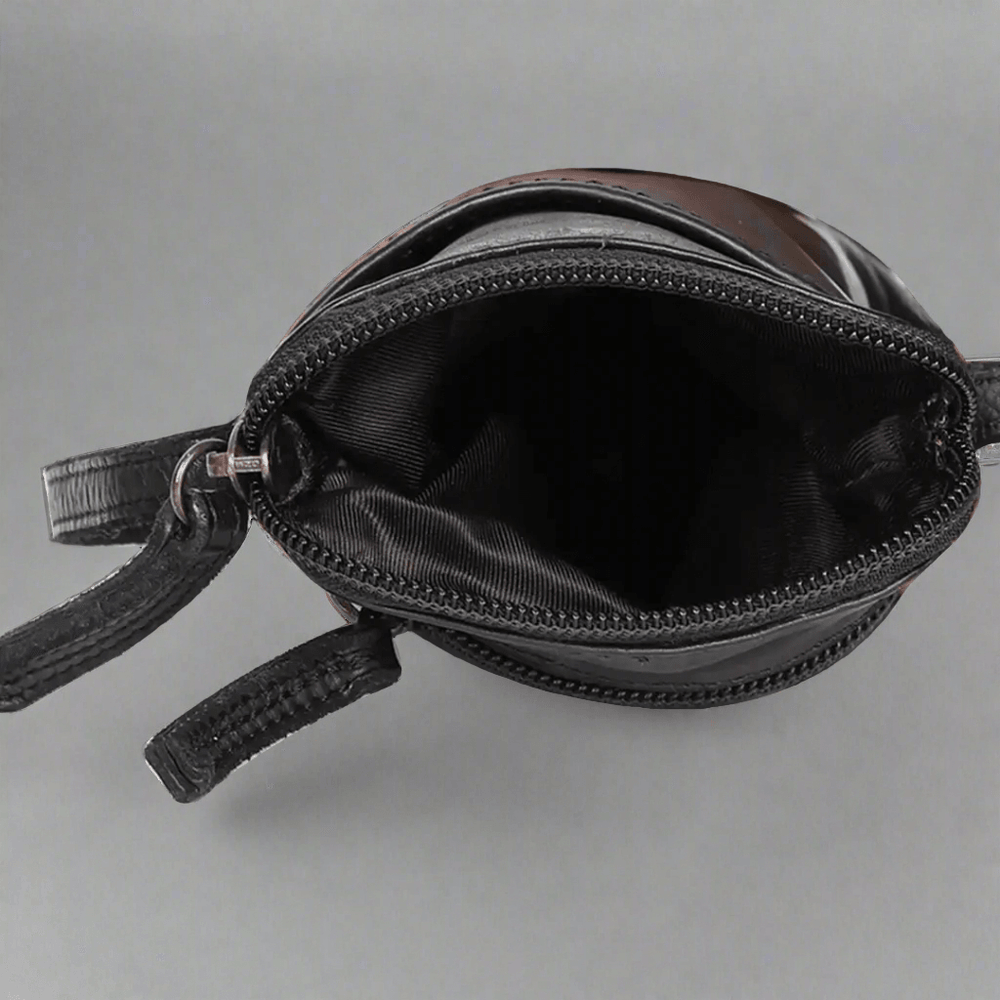 MET Small Leather Crossbody Bag | Compact Phone Bag with Front & Back Pockets EX-STOCK Canada