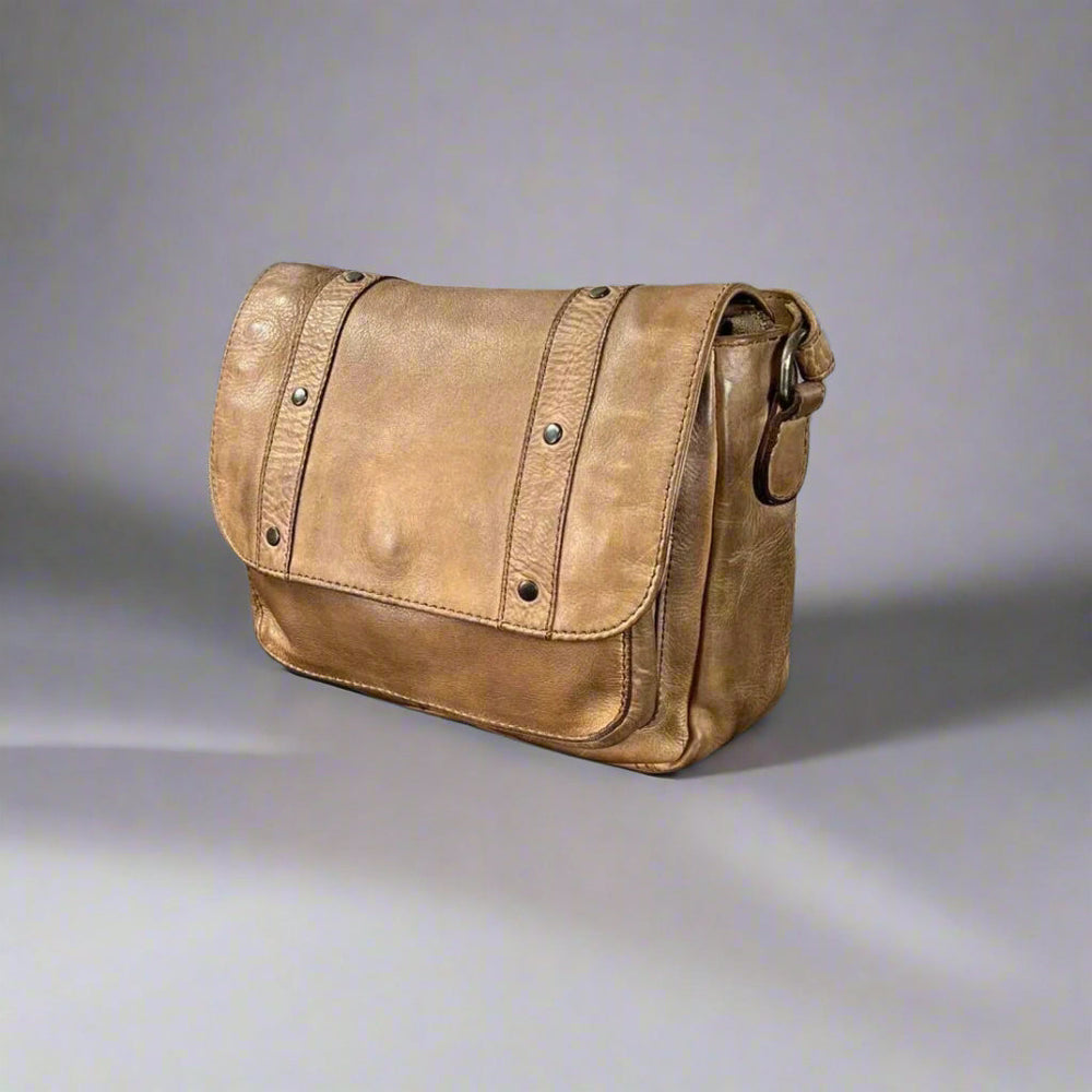 Bolso bandolera de cuero con tachuelas METEX-STOCK Canada