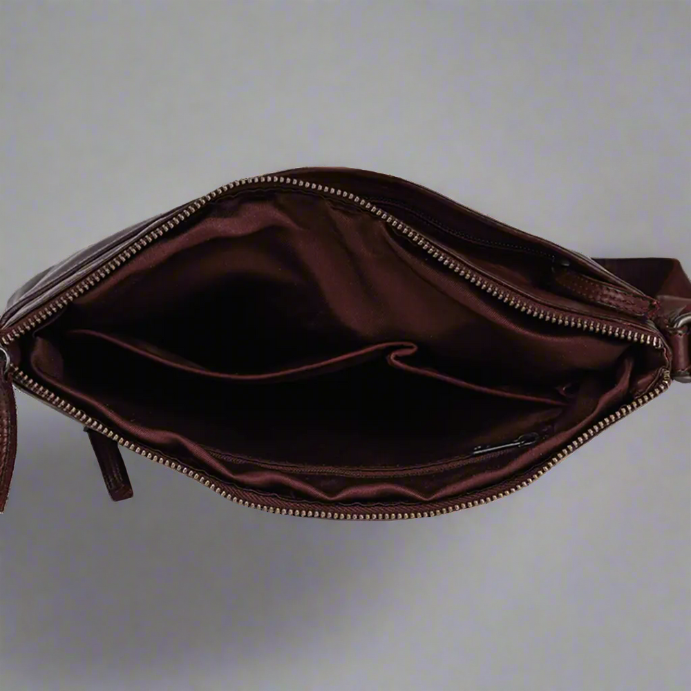 Bolso bandolera MET con cremallera superiorEX-STOCK Canada