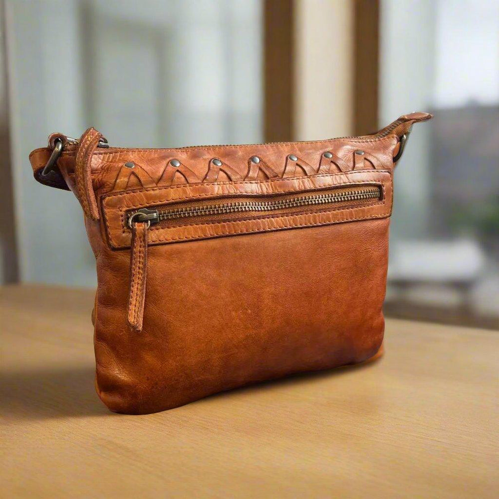 MET V Stitch Crossbody Leather Bag EX-STOCK Canada