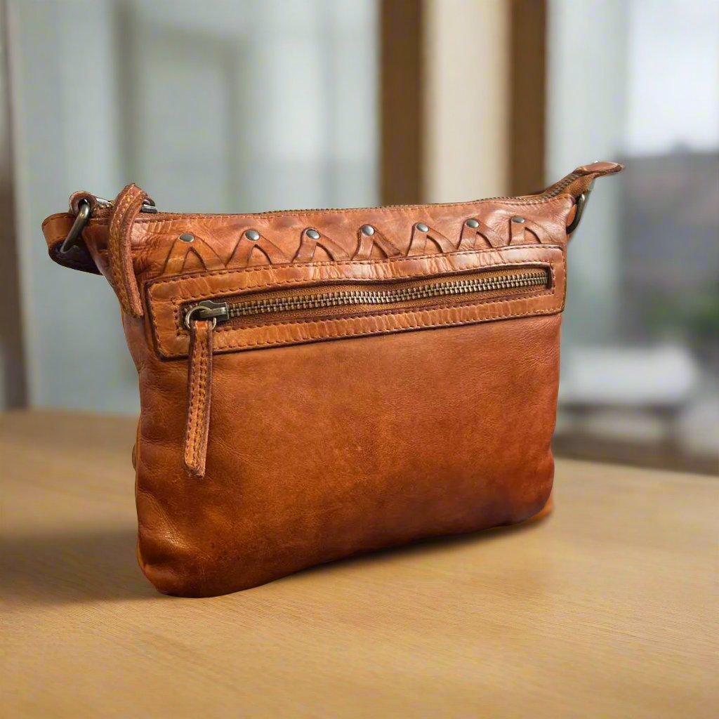 MET V Stitch Crossbody Leather Bag EX-STOCK Canada
