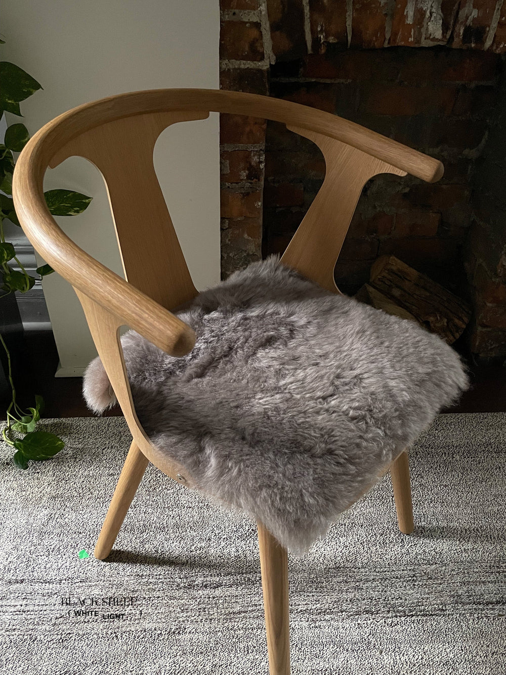 Shorn Mineral Icelandic Sheepskin Chair Pad EX-STOCK Canada