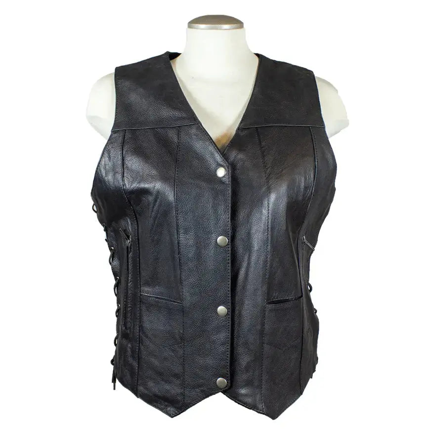 Open Road Women's Leather Vest EX-STOCK Canada