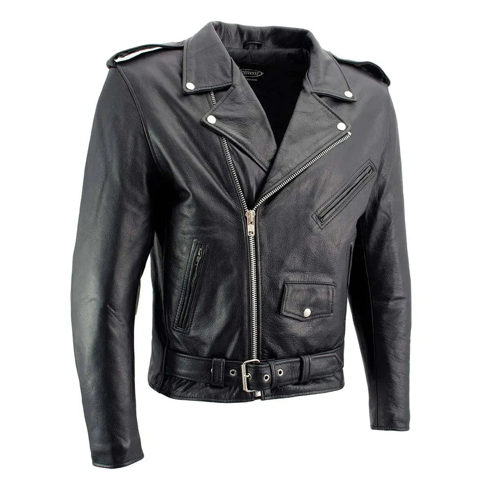 X Element Men's Leather Motorcycle Jacket EX-STOCK Canada