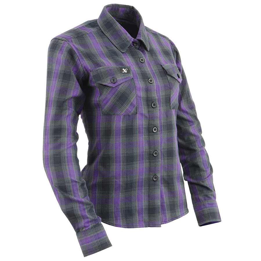 Camisa a cuadros blindada para mujer de Milwaukee LeatherEX-STOCK Canada