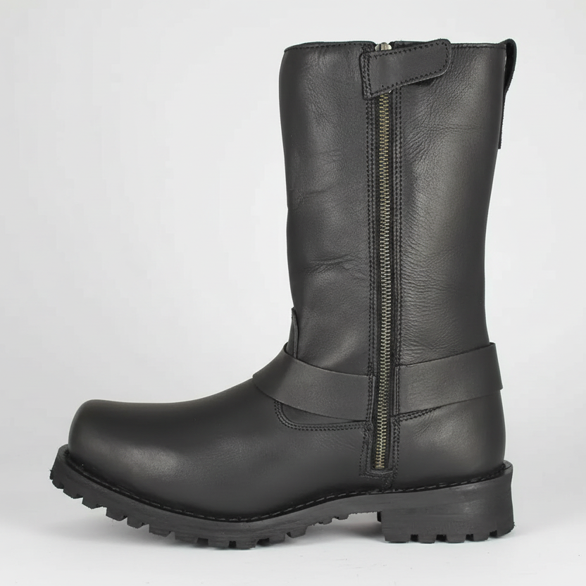 Milwaukee Leather Men's Wide 11" Harness Motorcycle Boots
