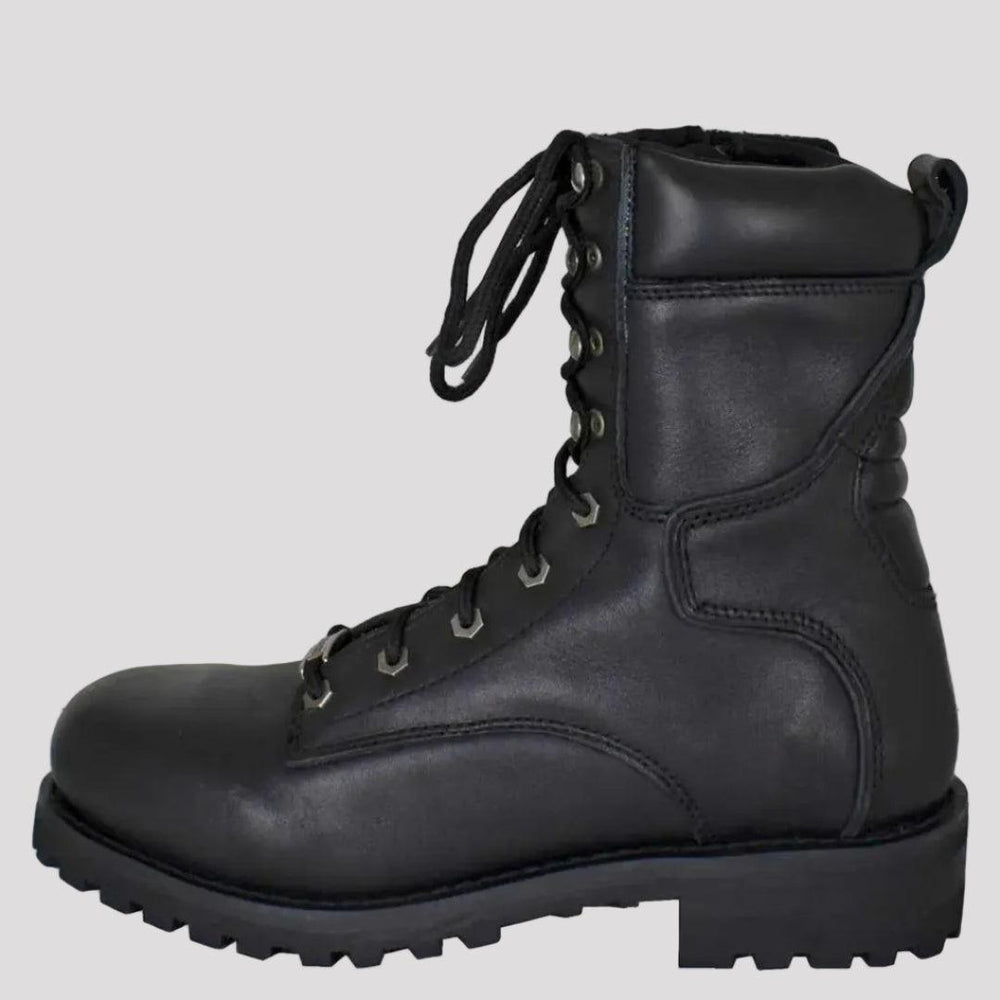 Bottes de moto matelassées pour hommes Open Road 8 pouces