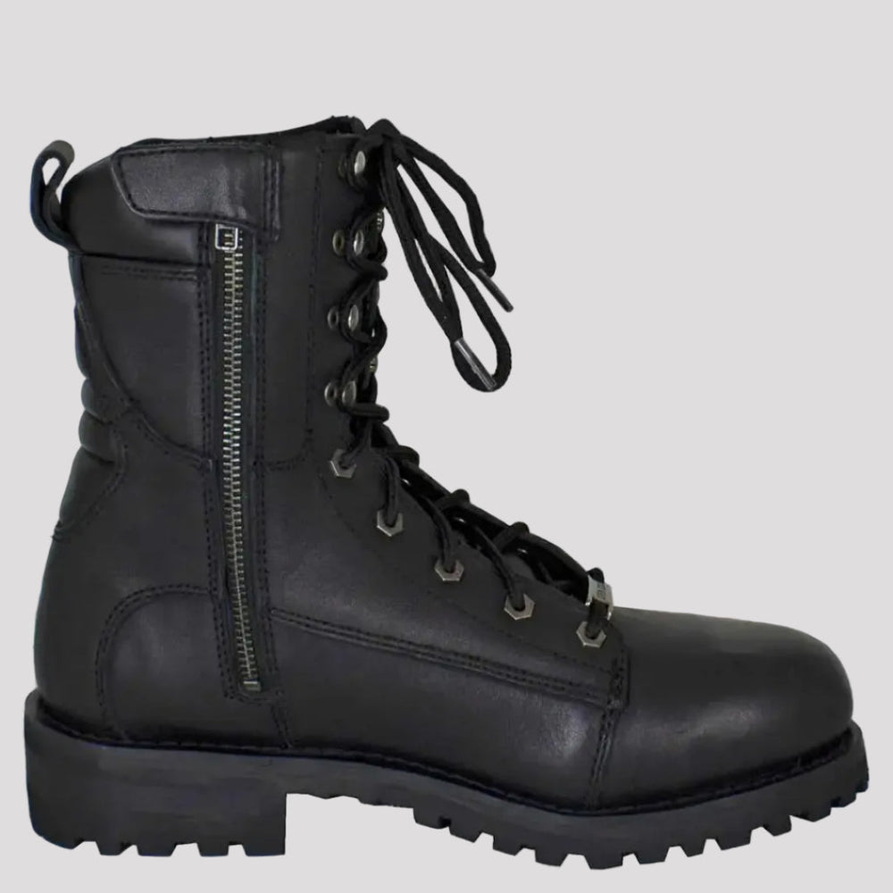 Bottes de moto matelassées pour hommes Open Road 8 pouces