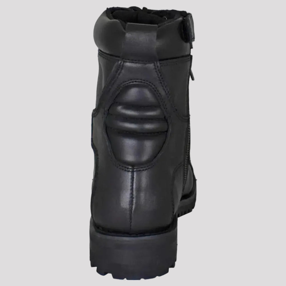 Open Road Men's 8" Quilted Motorcycle Boots