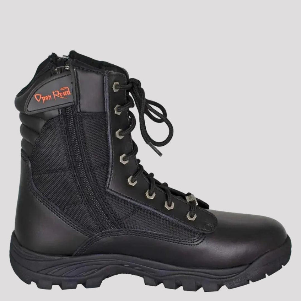 Bottes de moto Open Road pour hommes Swat