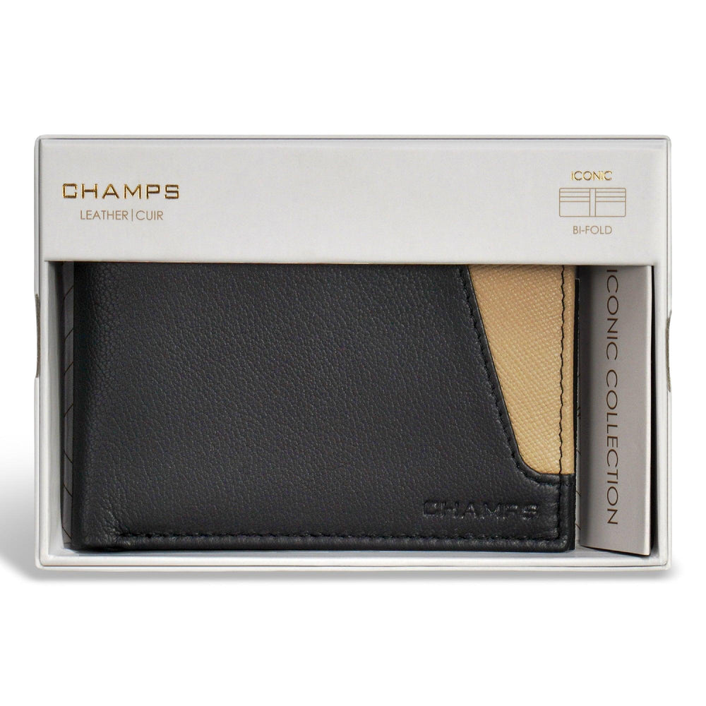 Iconic / Leather Bi-Fold Wallet EX-STOCK Canada
