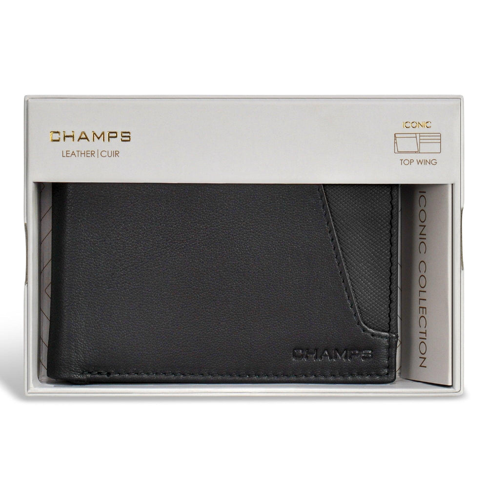 Iconic / Leather Top Wing Wallet EX-STOCK Canada