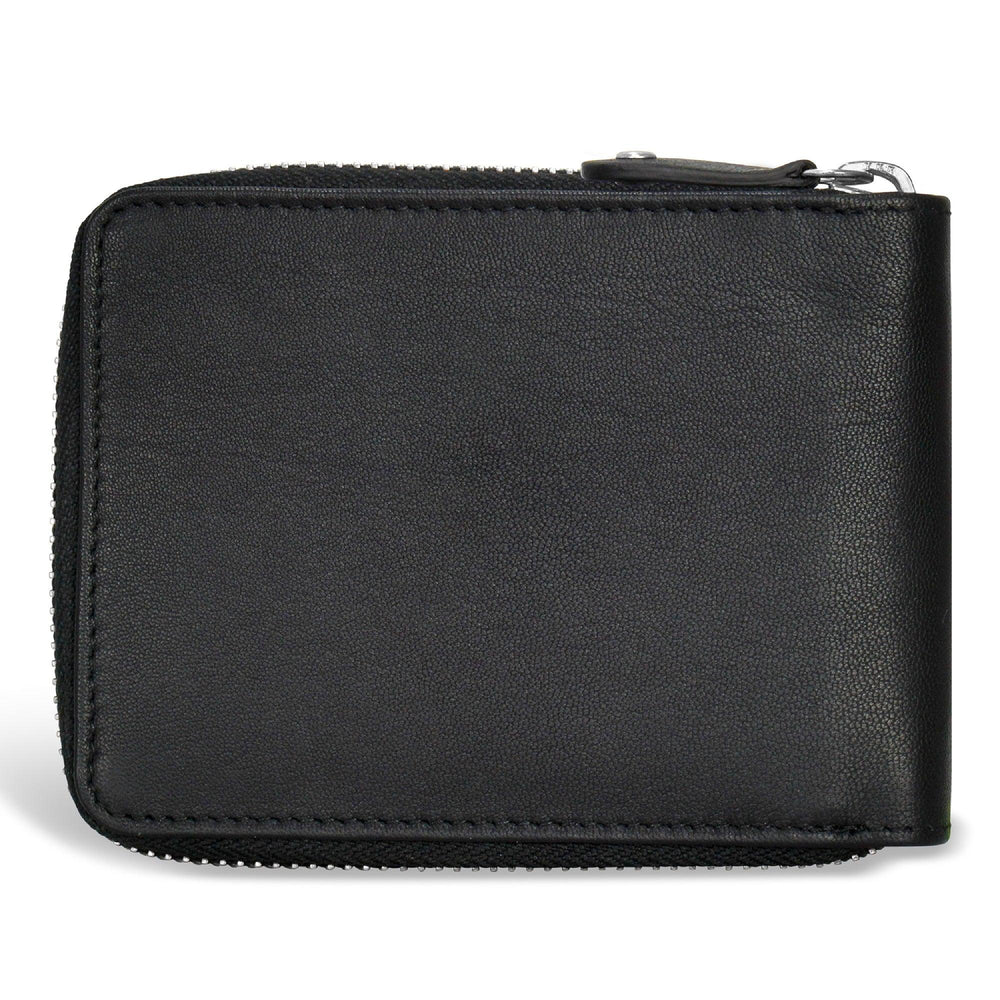 Portefeuille emblématique en cuir avec zip tout autourEX-STOCK Canada