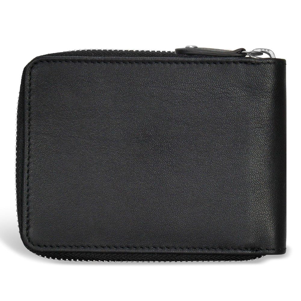 Portefeuille emblématique en cuir avec zip tout autourEX-STOCK Canada