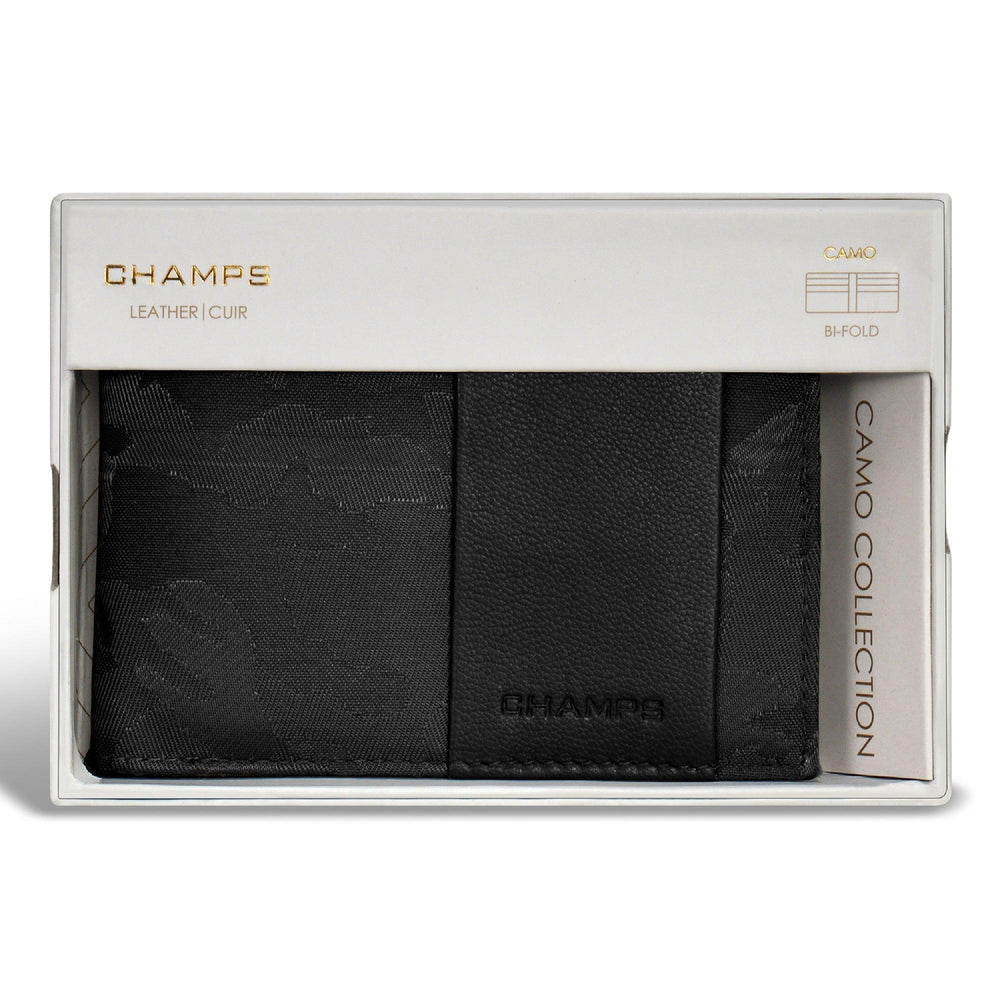 Camo / Leather Bi-Fold Wallet EX-STOCK Canada