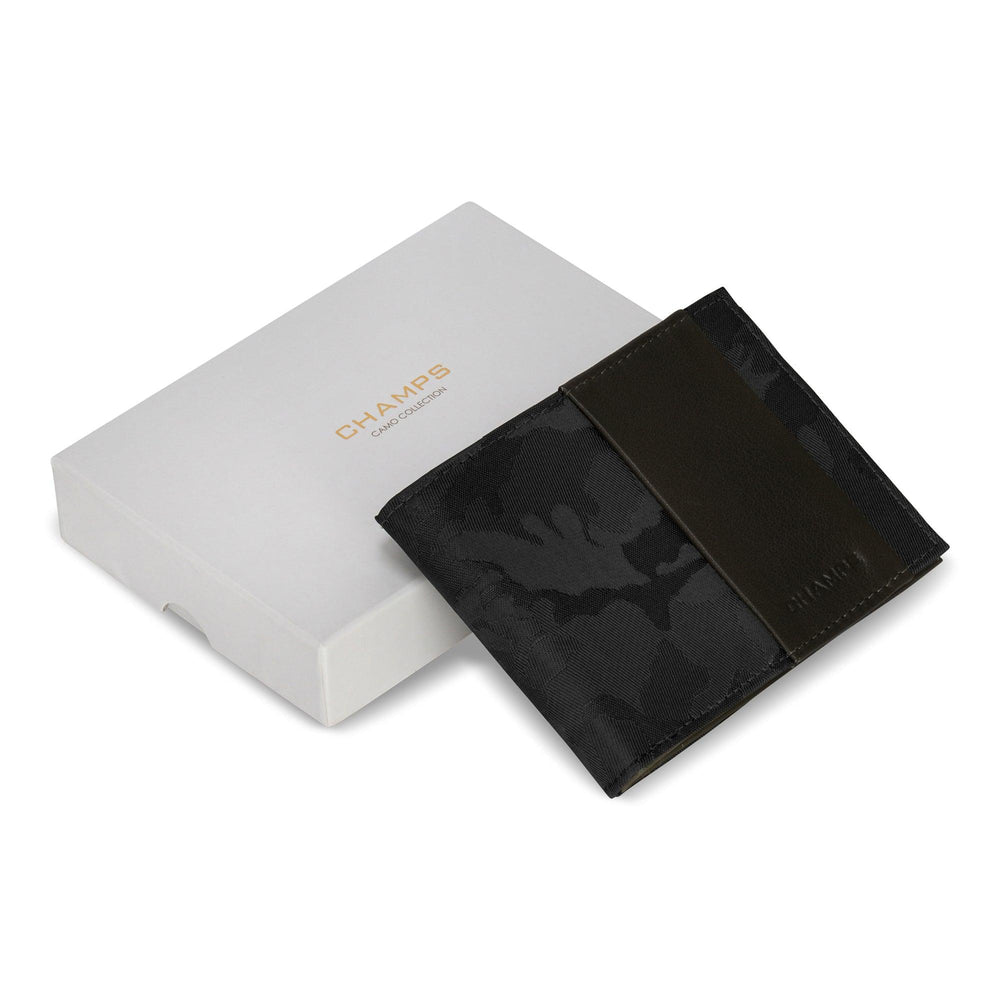 Camo / Leather Center Wing Wallet EX-STOCK Canada