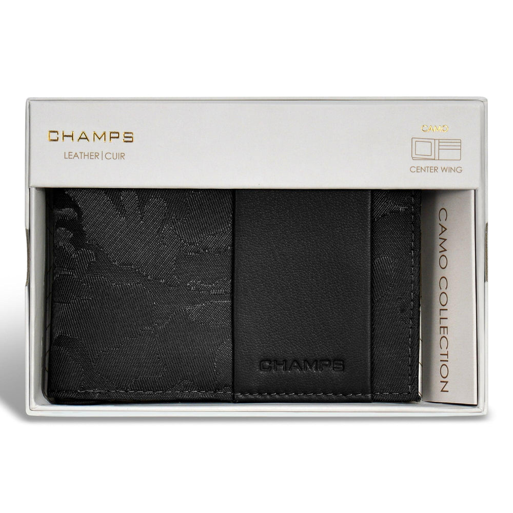 Camo / Leather Center Wing Wallet EX-STOCK Canada