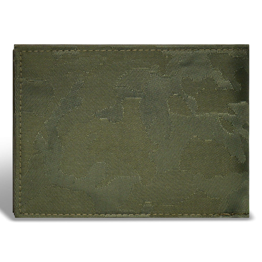 Camo / Leather Center Wing Wallet EX-STOCK Canada