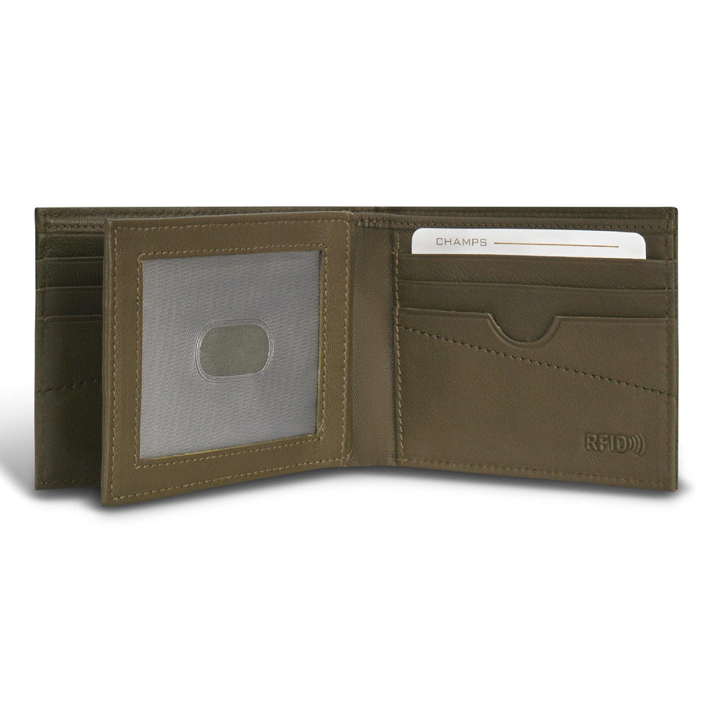Camo / Leather Center Wing Wallet EX-STOCK Canada