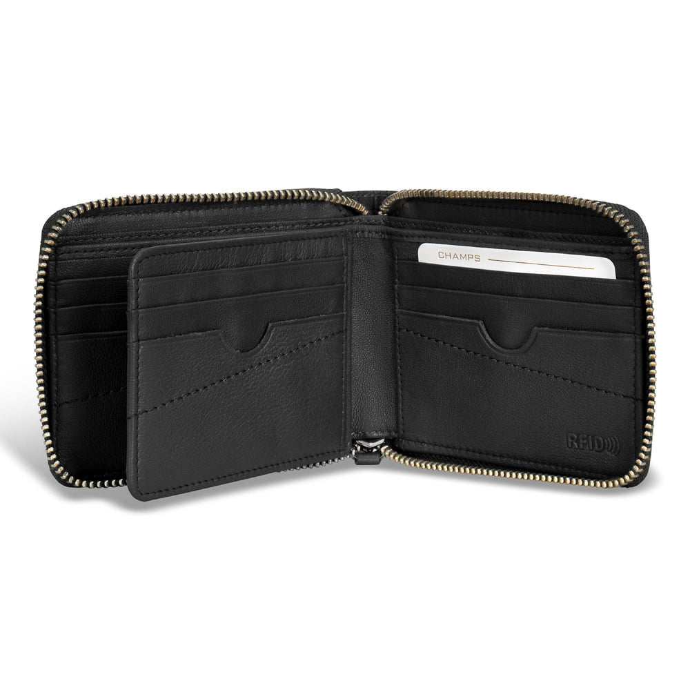 Camo / Leather Zip Around Wallet EX-STOCK Canada