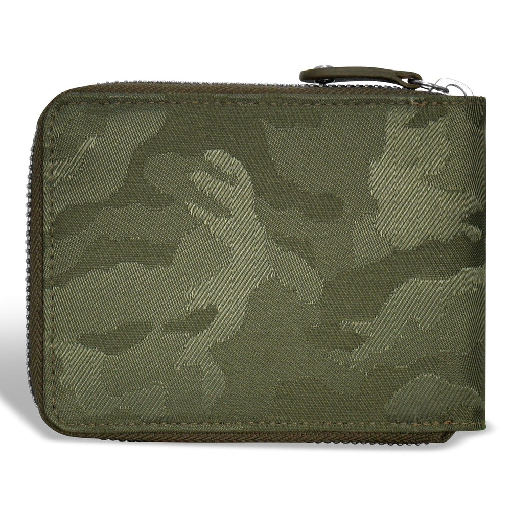 Camo / Leather Zip Around Wallet EX-STOCK Canada