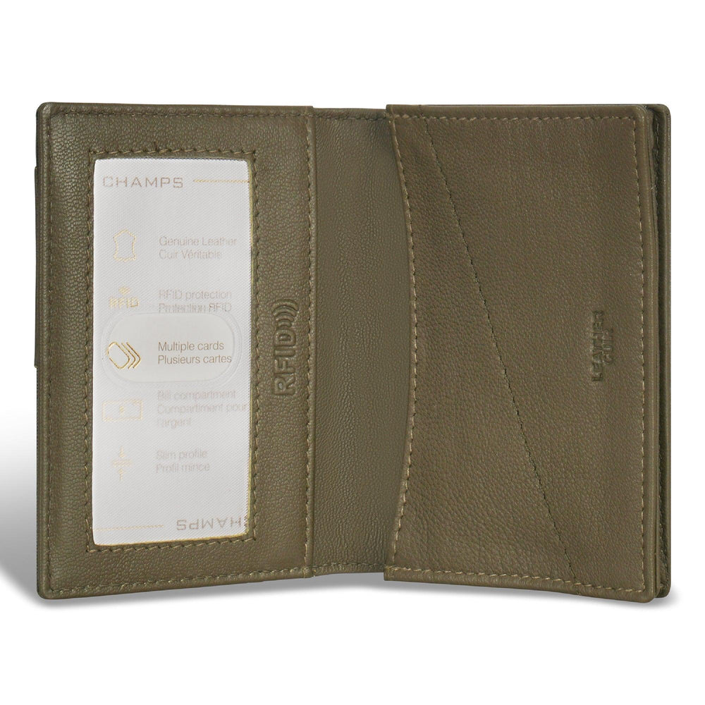 Porte-cartes camouflage / cuirEX-STOCK Canada