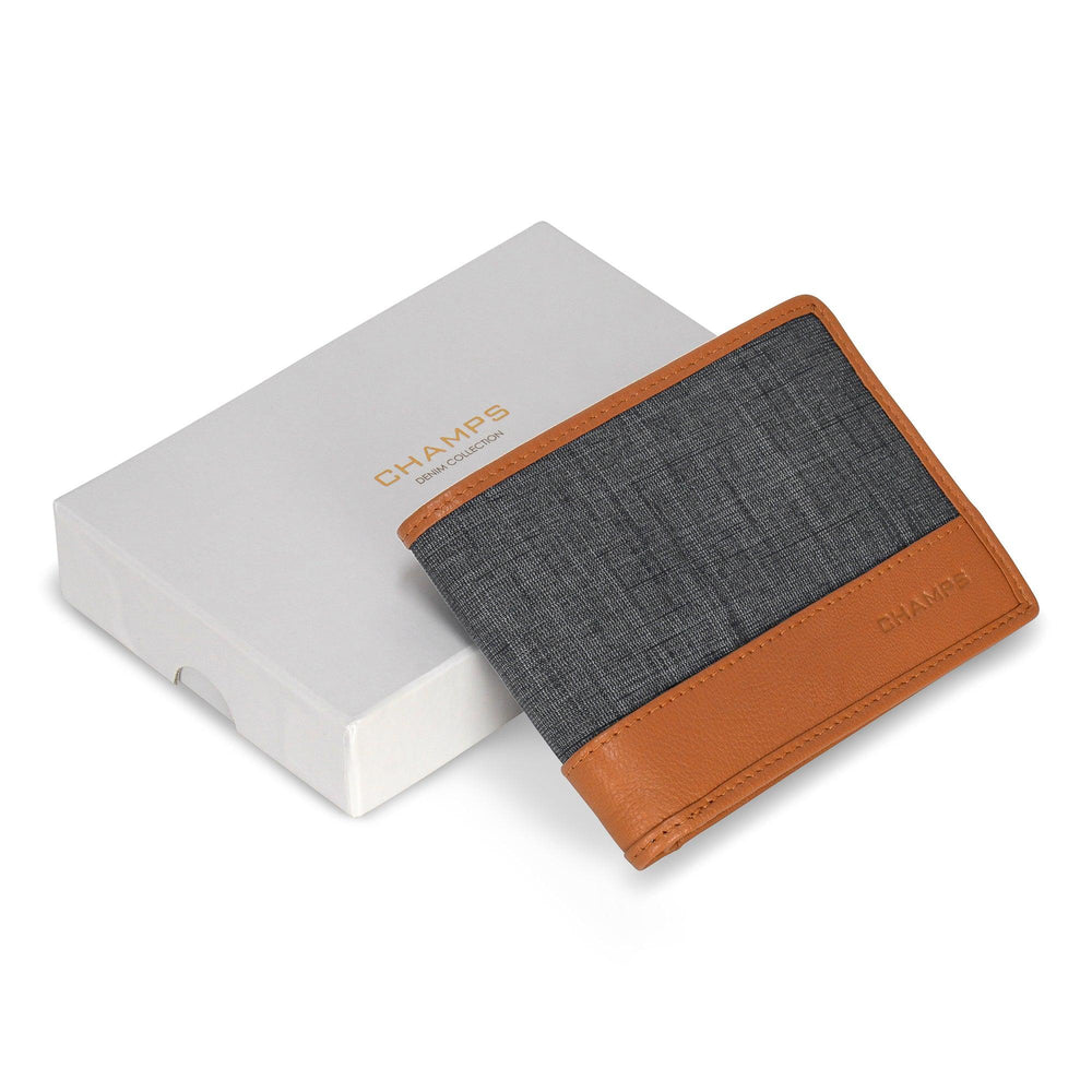 Denim / Leather Top Wing Wallet EX-STOCK Canada