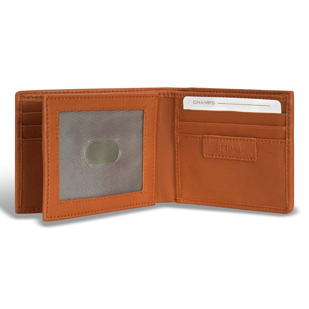 Denim / Leather Center Wing Wallet EX-STOCK Canada