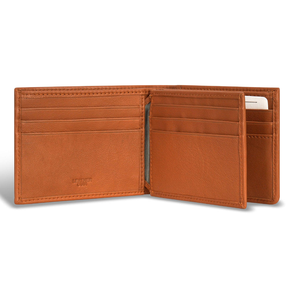 Denim / Leather Center Wing Wallet EX-STOCK Canada