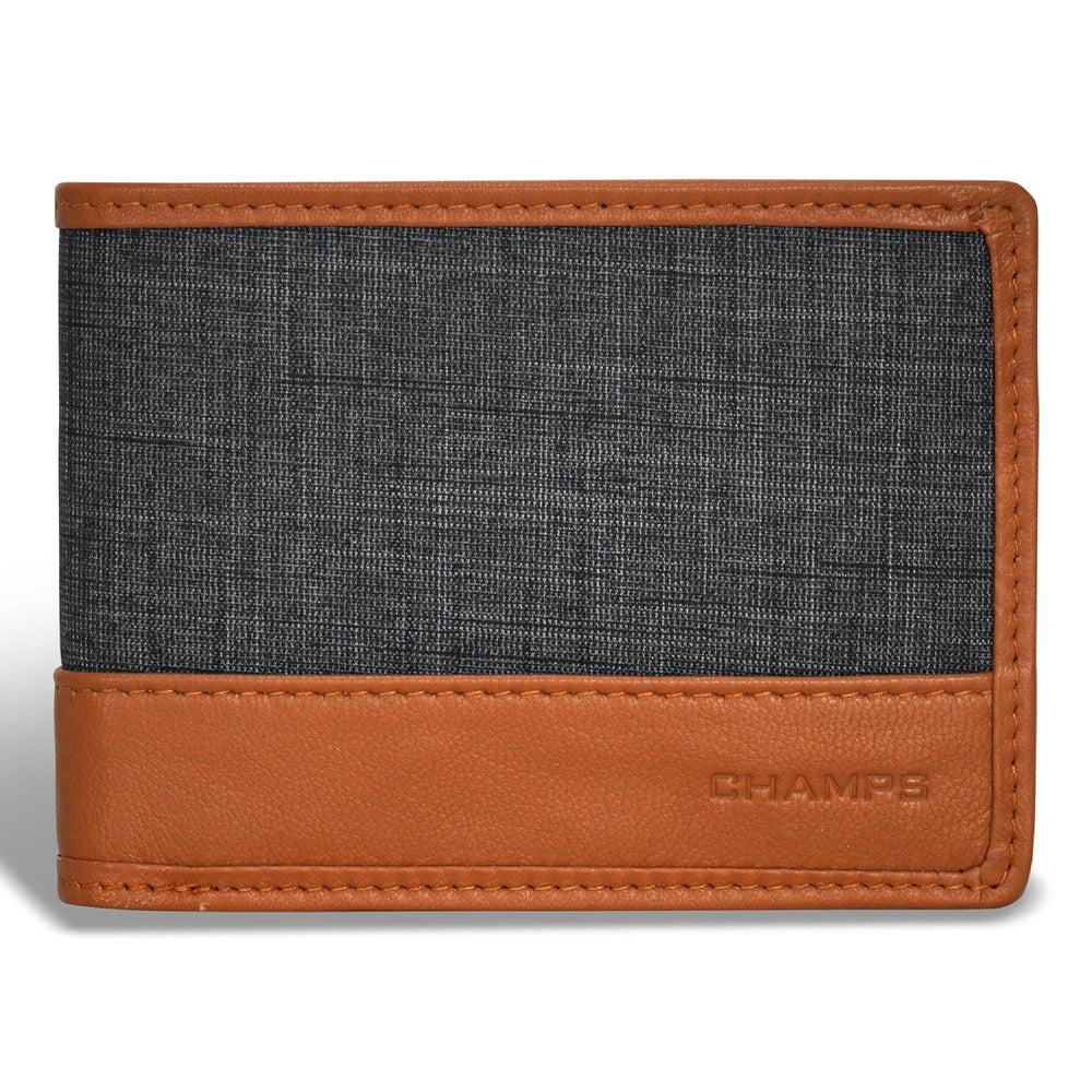 Denim / Leather Center Wing Wallet EX-STOCK Canada