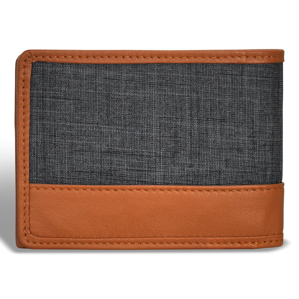 Denim / Leather Center Wing Wallet EX-STOCK Canada