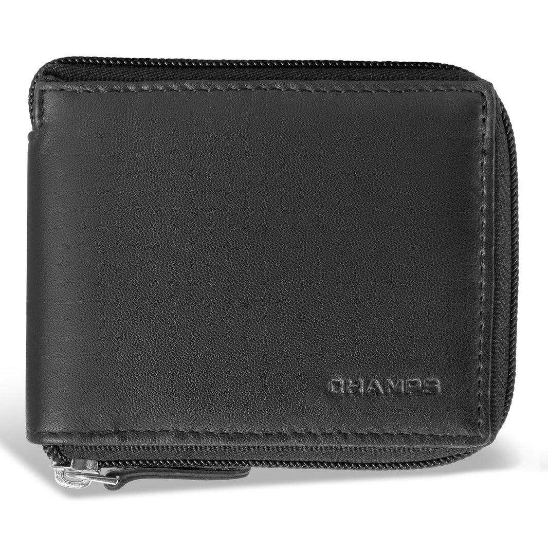 Classic / Leather Zip-Around Wallet EX-STOCK Canada