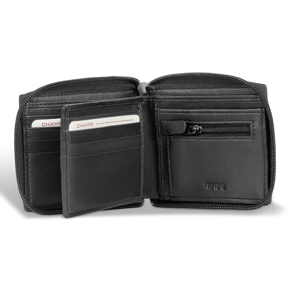 Classic / Leather Zip-Around Wallet EX-STOCK Canada