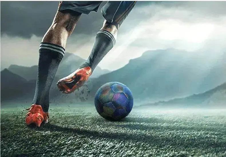 Machine Stitched Football Reflective Luminous Football - EX-STOCK Canada