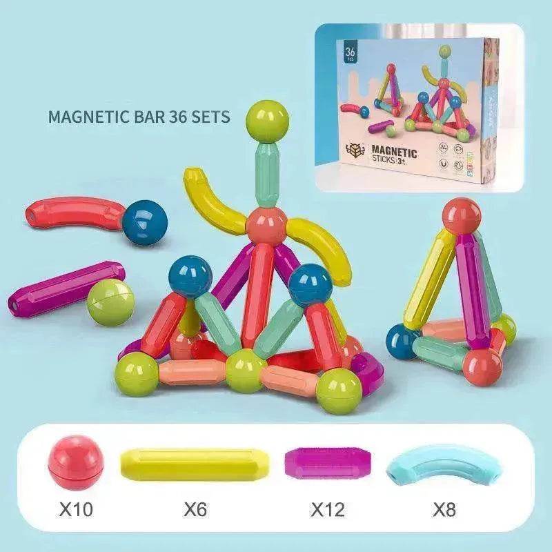 Magnetic Building Blocks for Kids: Fun Toy Magnets - EX-STOCK Canada