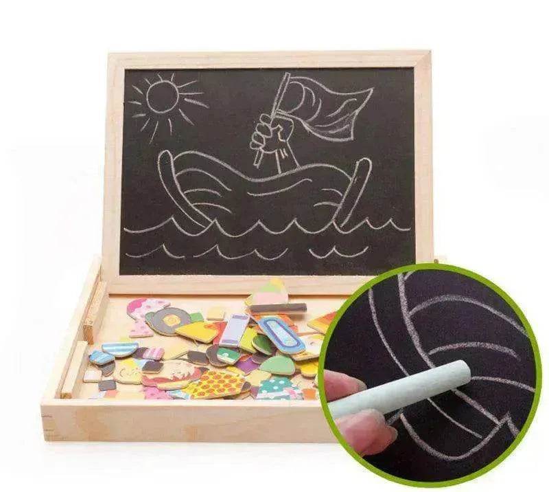 Magnetic Kids Puzzle Drawing Board Toy - EX-STOCK Canada
