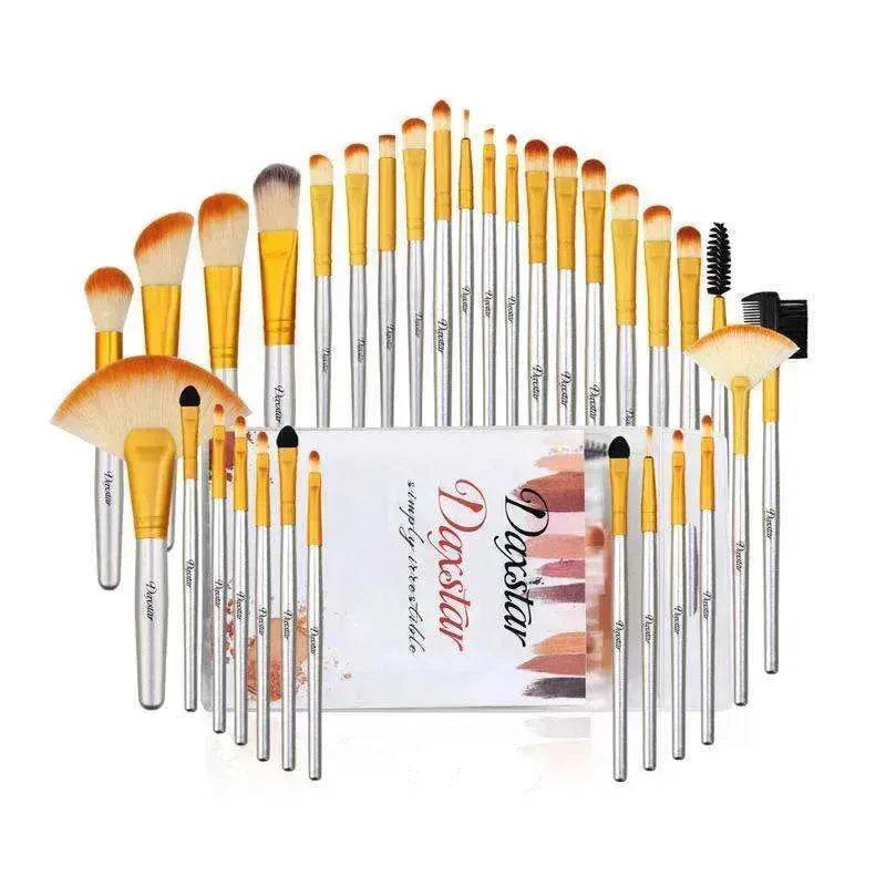 Makeup Brush Full Set Of Soft Hair Quality Foundation Fiber Wool Brushes - EX-STOCK Canada