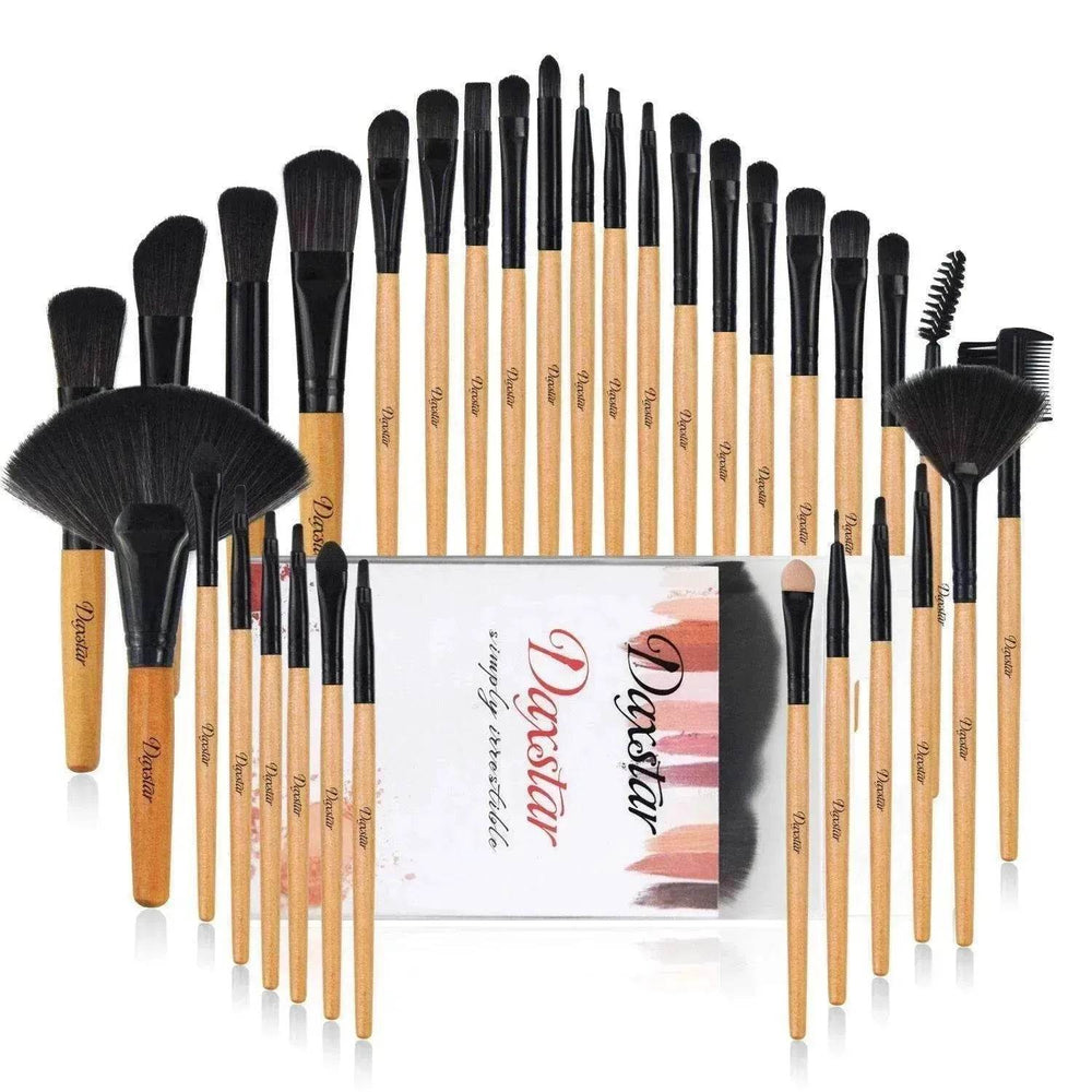 Makeup Brush Full Set Of Soft Hair Quality Foundation Fiber Wool Brushes - EX-STOCK Canada