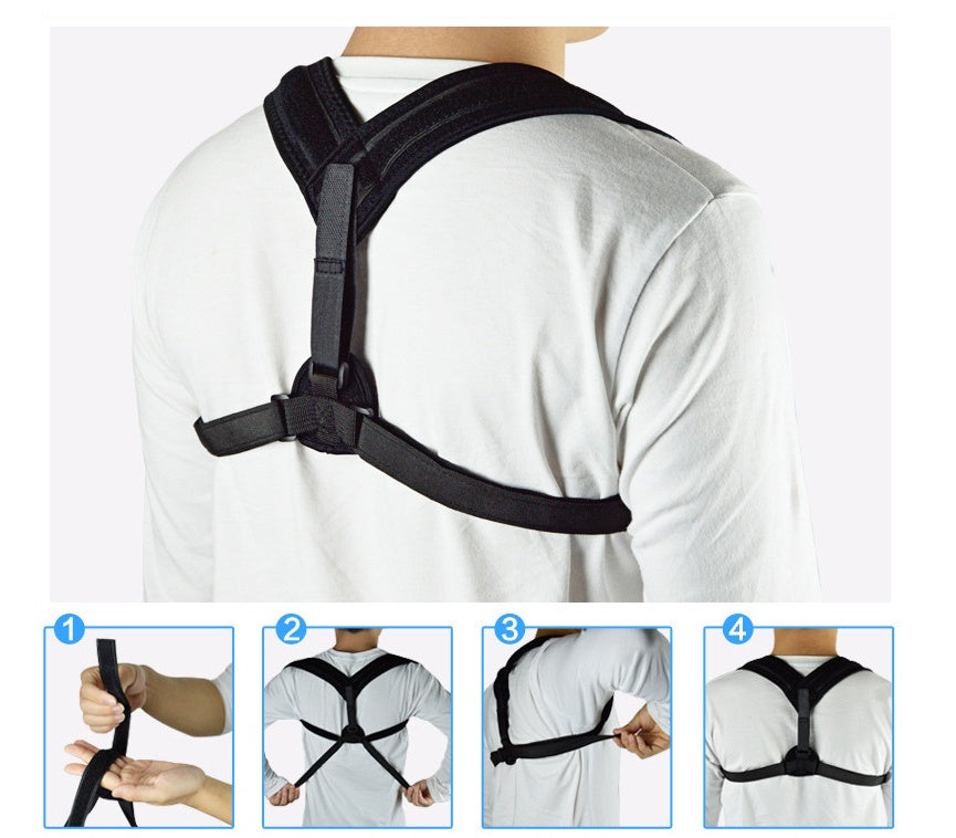 Medical Clavicle Posture Corrector Lower Back Correction Strap EX-STOCK Canada