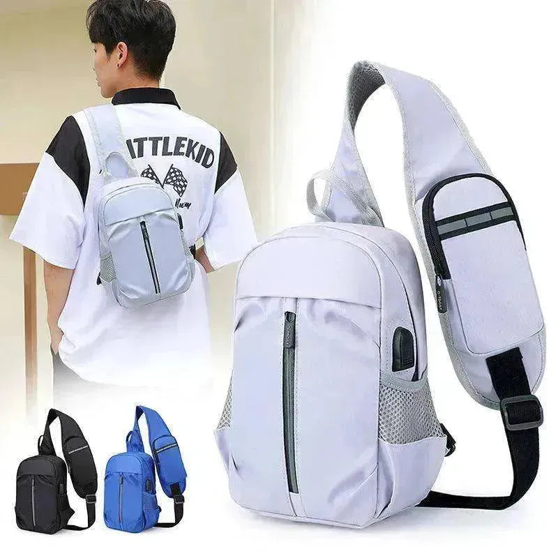 Sac de poitrine pour hommes avec design portefeuille pour téléphone Sac bandoulière EX-STOCK Canada